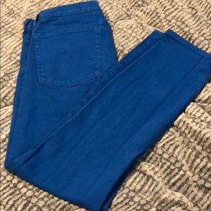 J. Crew Toothpick Stretch cropped Jeans